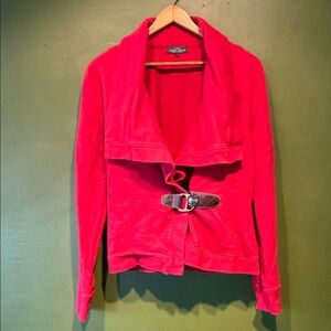 Lauren Ralph Lauren Cropped Wrap Sweater